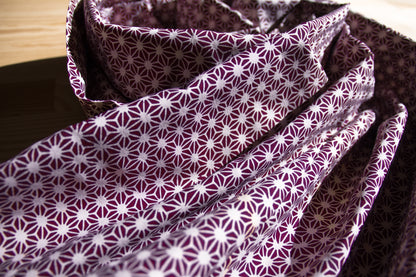 Indonesian batik cap - cotton fabric - star