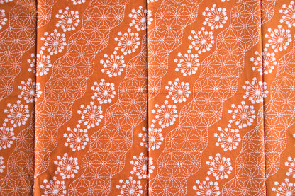 Indonesian batik cap - cotton fabric - dandelion