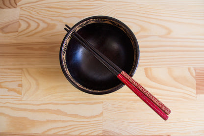 Batik wooden bowl